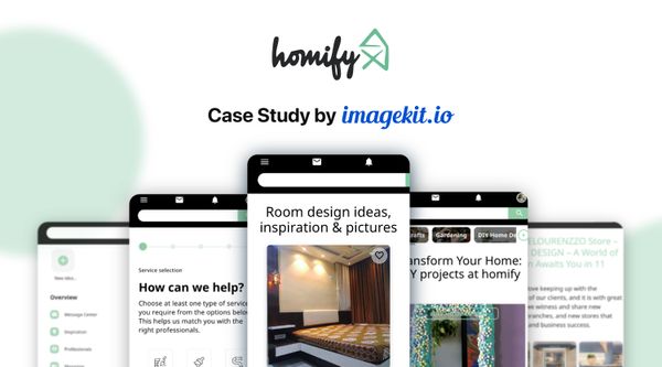 How Homify delivers millions of interior design images seamlessly with ImageKit