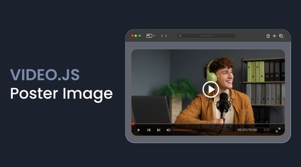 How to add a poster image to Video.js player (and automate it)